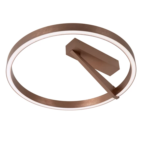 Lucide APPLAUSE - Flush ceiling light - Ø 40 cm - LED Dim. - CCT - 1x26W 2200K/4000K - Coffee | Premium - detail 3